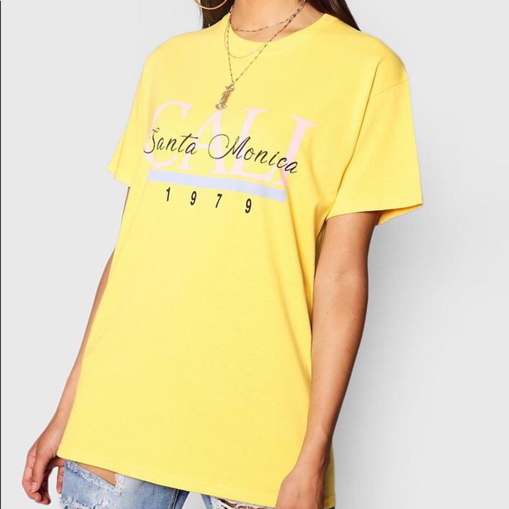 Oversized Santa Monica T-shirt